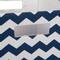 DII® 11" Trapezoid Polyester Chevron Storage Bin